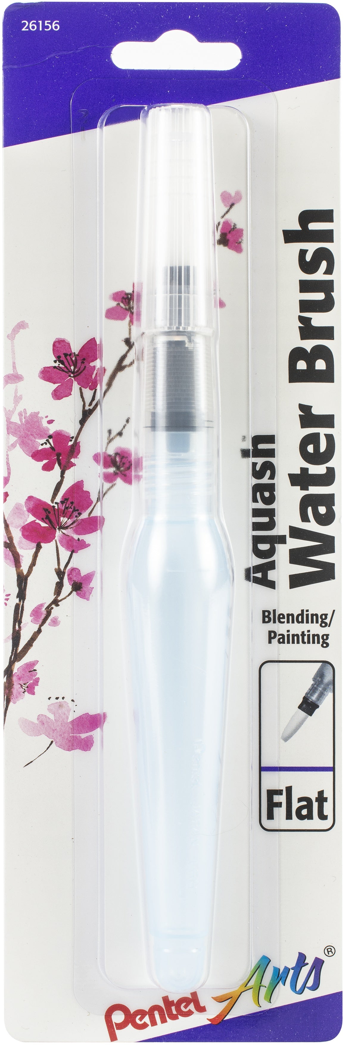 Pentel Arts Aquash Water Brush  Flat Tip
