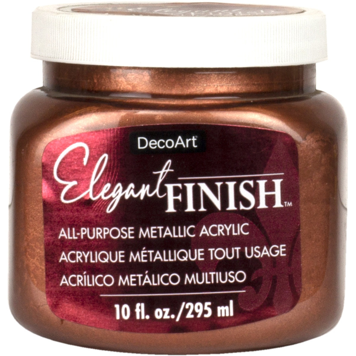 Elegant Finish Metallic Paint 10oz Worn Penny