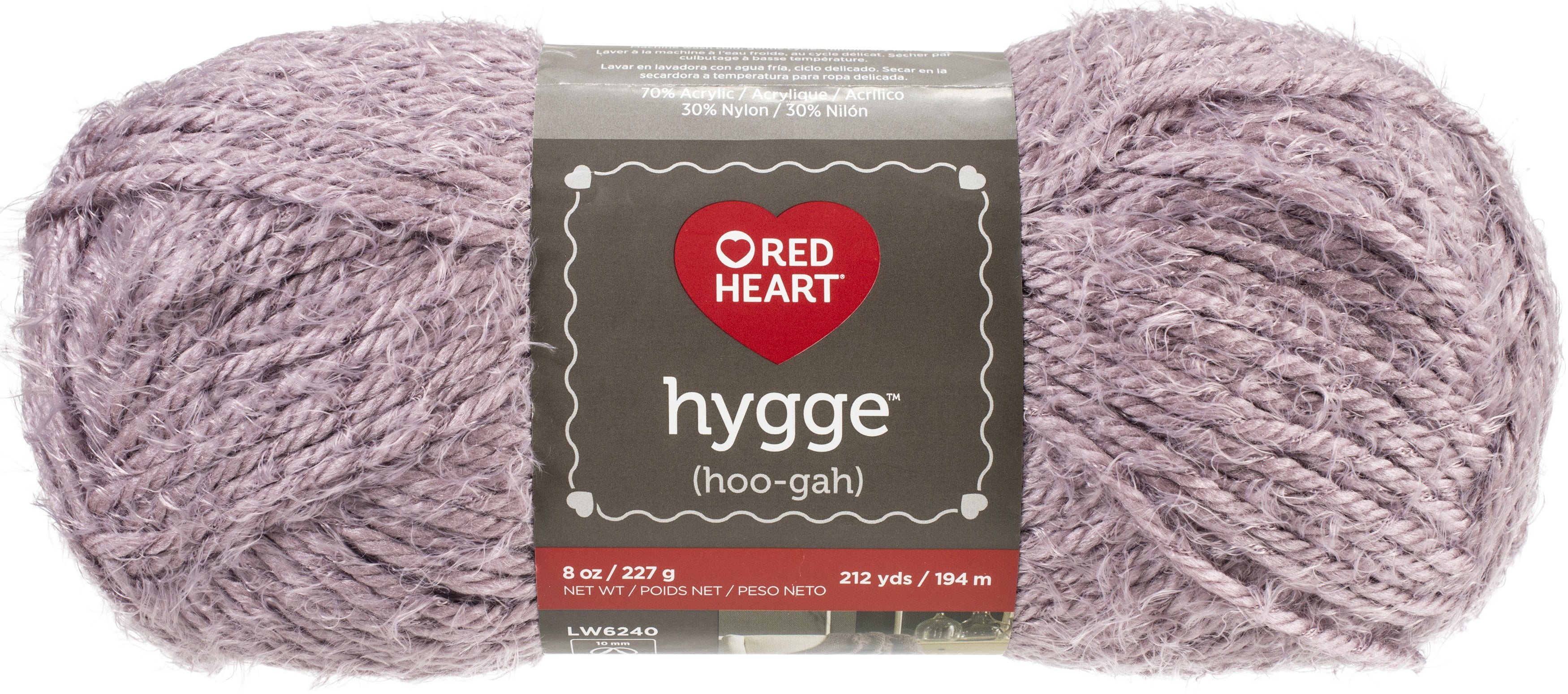 Red Heart Yarn Hygge 8oz Lavender