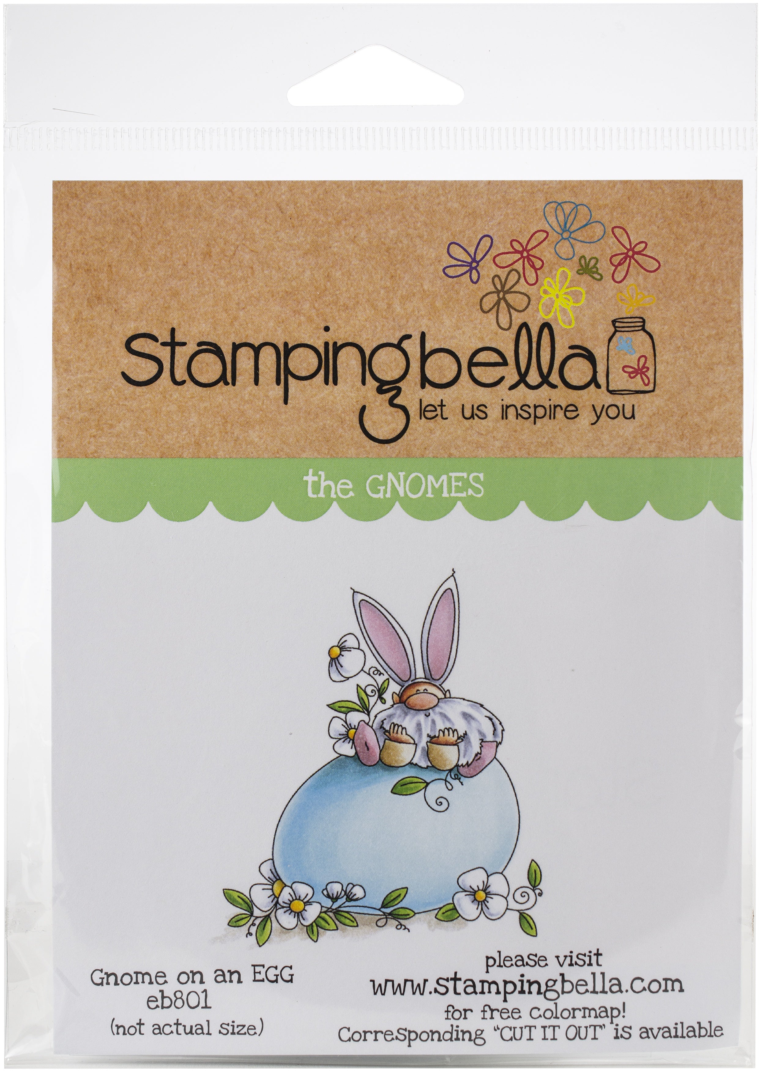 Stamping Bella Cling Stamps Gnome On A Egg