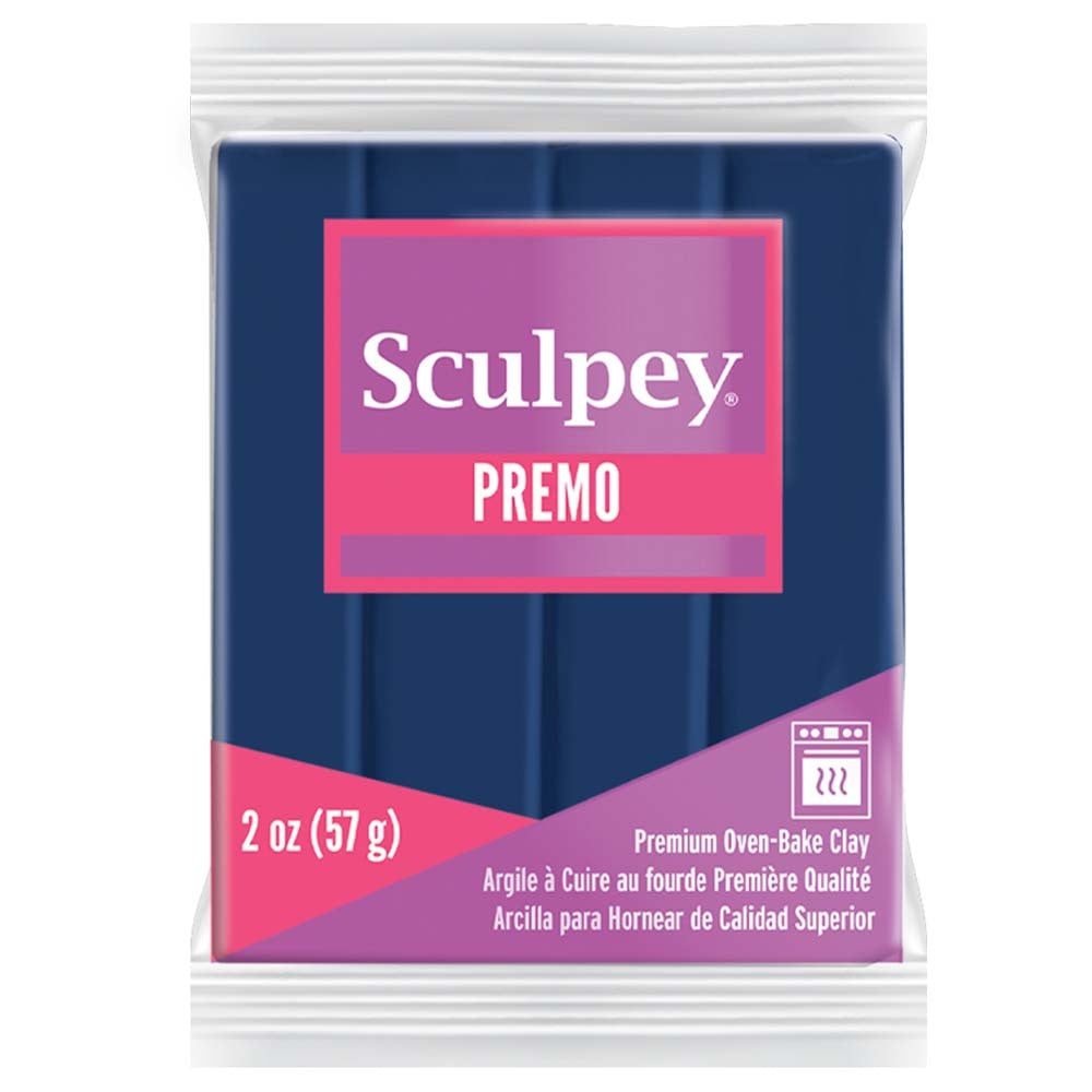 Premo Sculpey Polymer Clay 2oz Navy