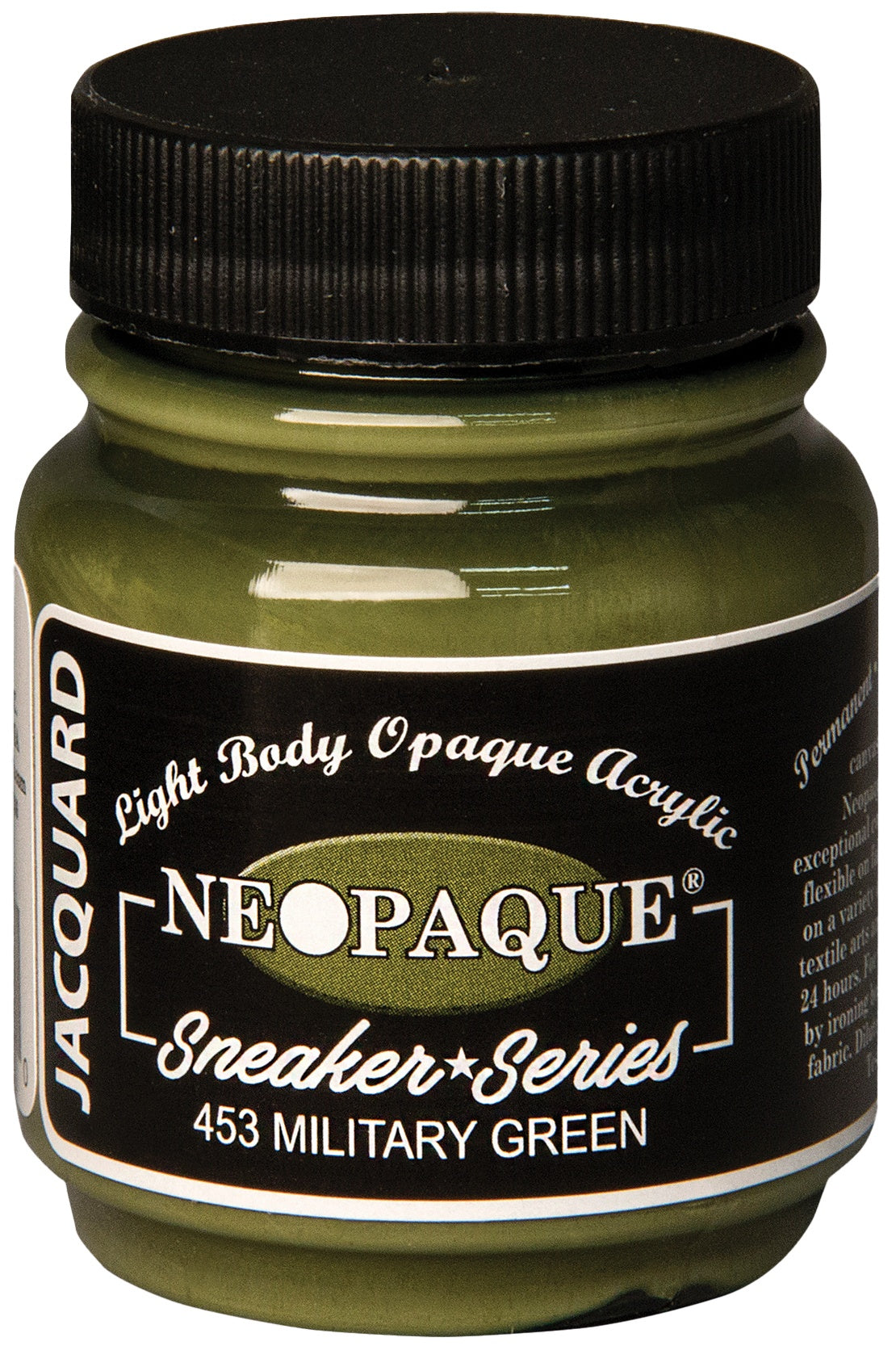 Jacquard Neopaque Acrylic Paint 2.25oz Military Green - Sneaker Series