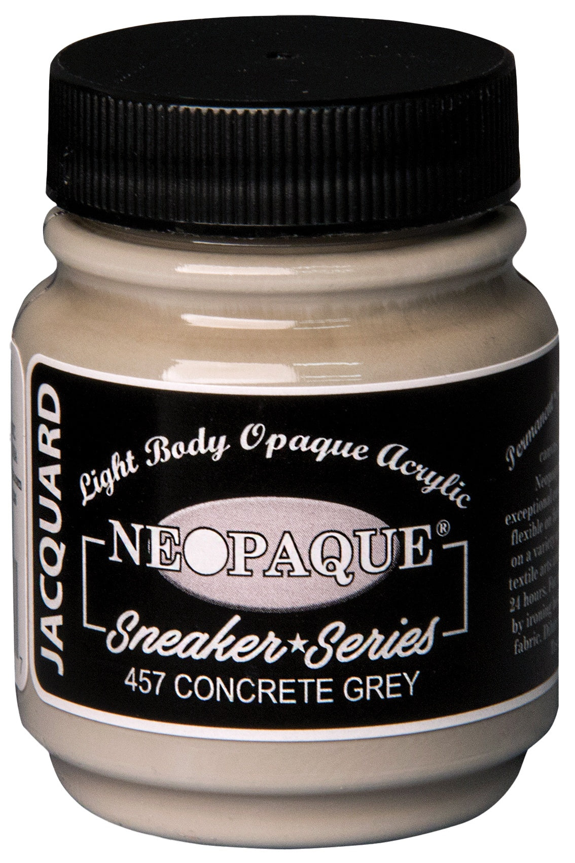 Jacquard Neopaque Acrylic Paint 2.25oz Concrete Grey - Sneaker Series
