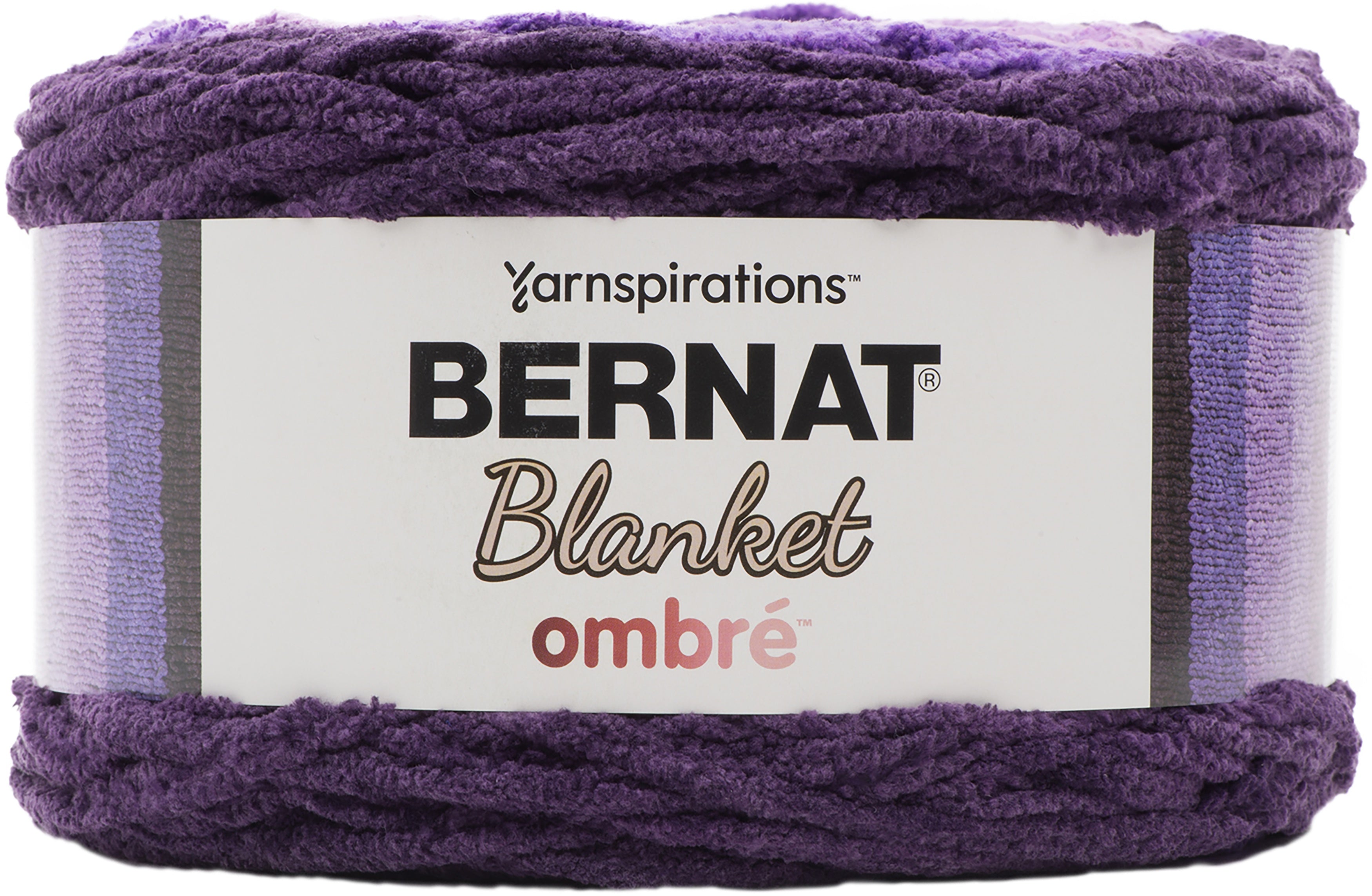 Bernat Blanket Ombre Yarn Eggplant Ombre