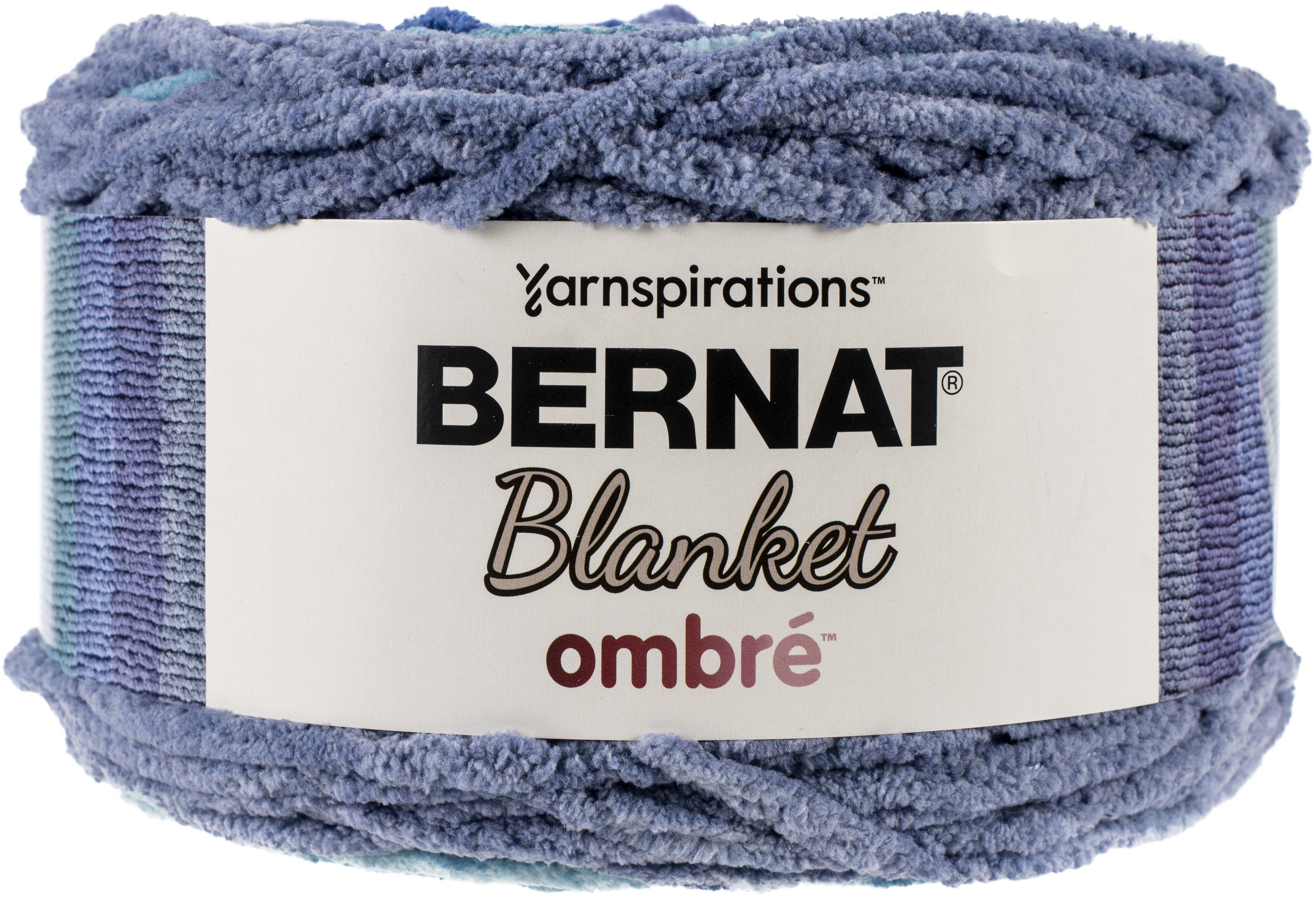 Bernat Blanket Ombre Yarn Shade Blue Ombre