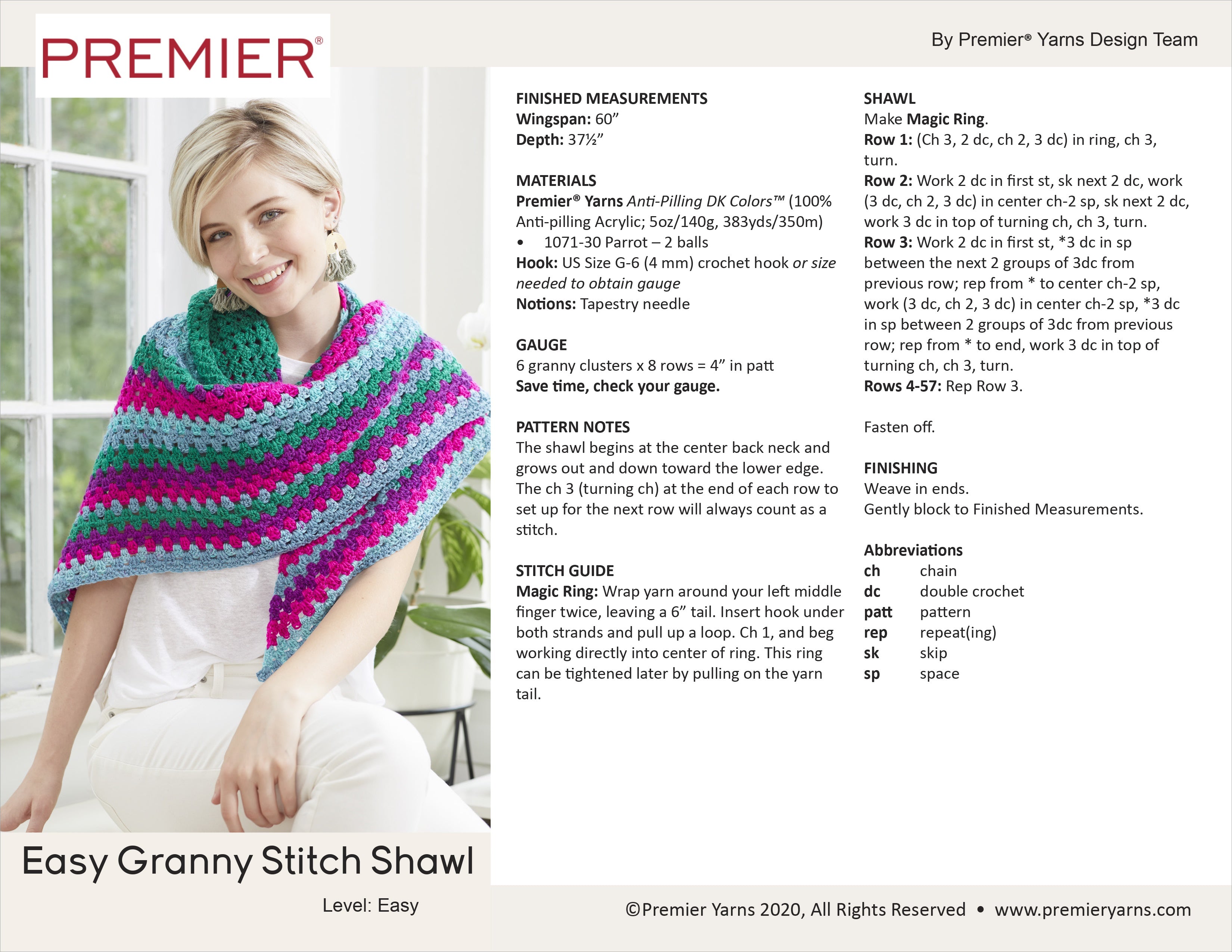Premier DK Colors Yarn Parrot