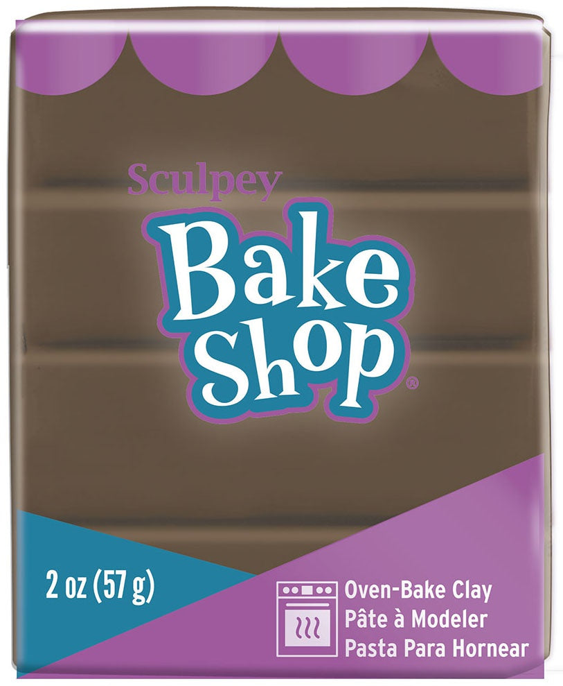 Sculpey Bake Shop Oven-Bake Clay 2oz Brown