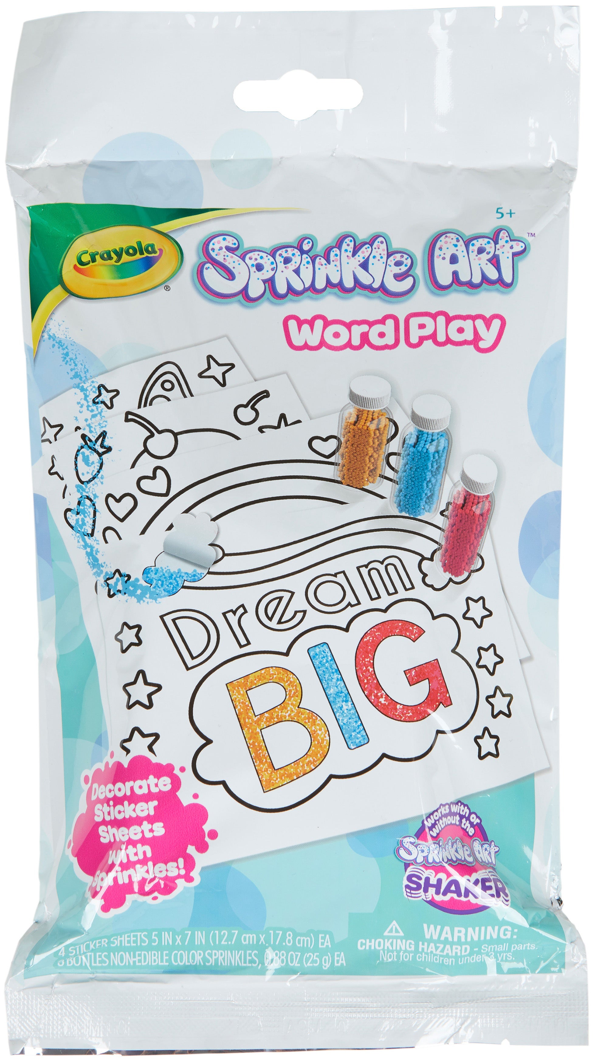 Crayola Sprinkle Art Activity Kit Word Play