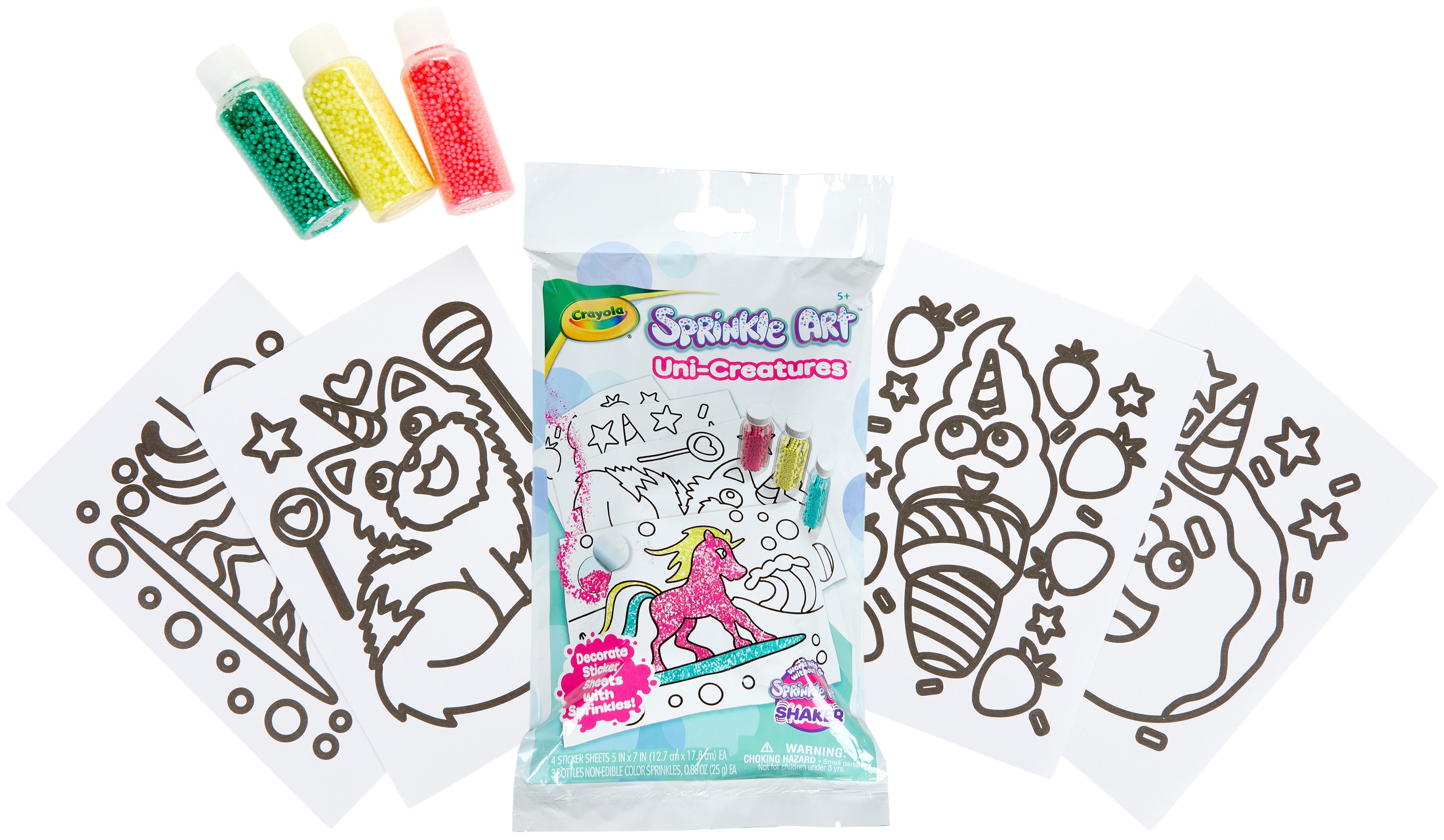 Crayola Sprinkle Art Activity Kit Unicreatures