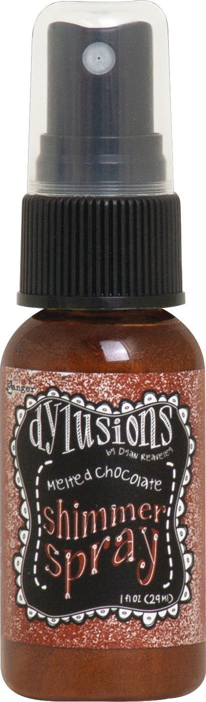 Dylusions Shimmer Sprays 1oz Melted Chocolate
