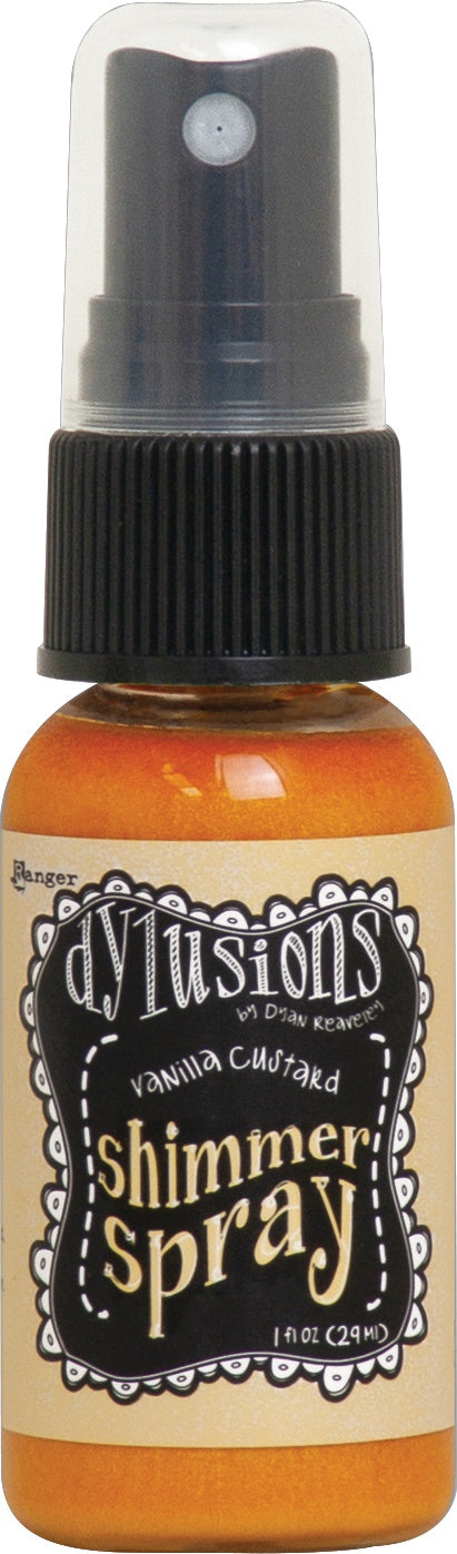 Dylusions Shimmer Sprays 1oz Vanilla Custard