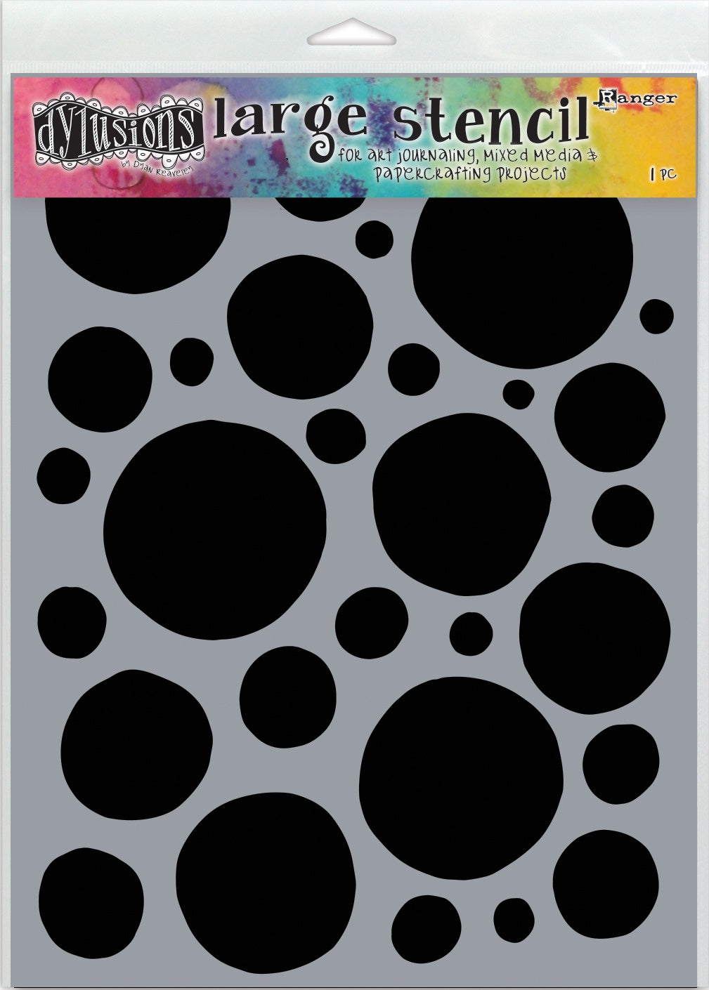 Dyan Reaveley's Dylusions Stencils 9"X12" Boulders