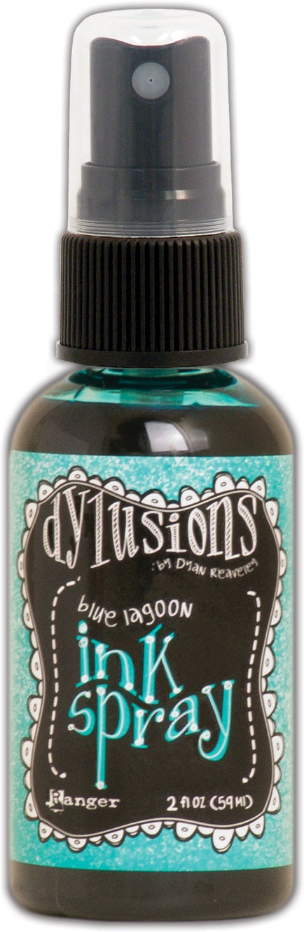 Dylusions Ink Spray 2oz Blue Lagoon