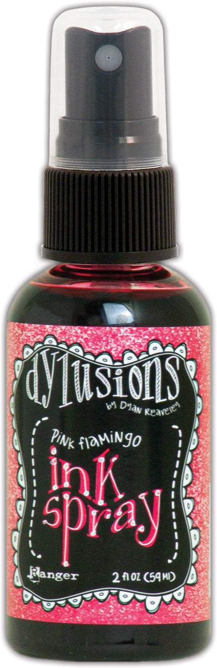 Dylusions Ink Spray 2oz Pink Flamingo
