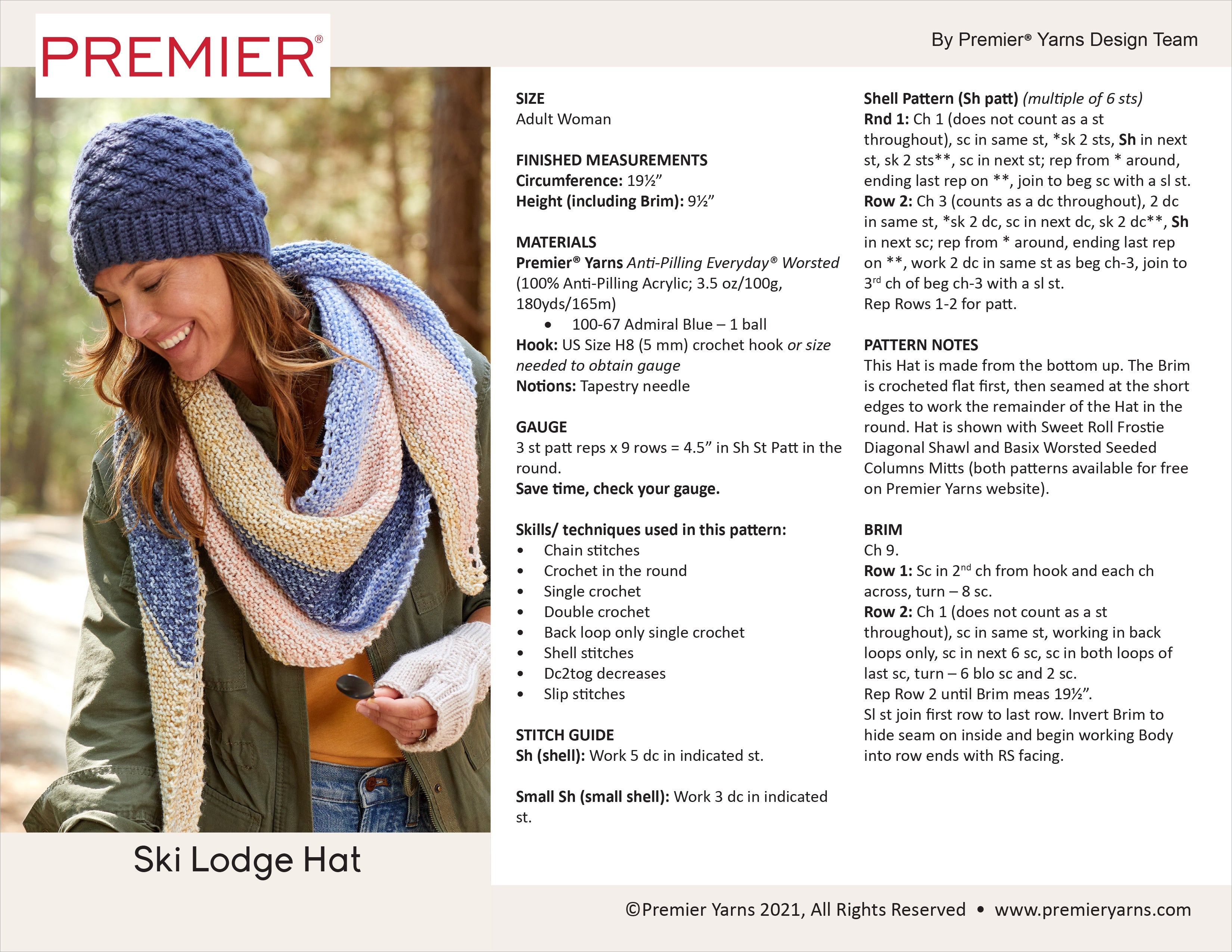 Premier Yarns Everyday Solid Yarn Admiral Blue