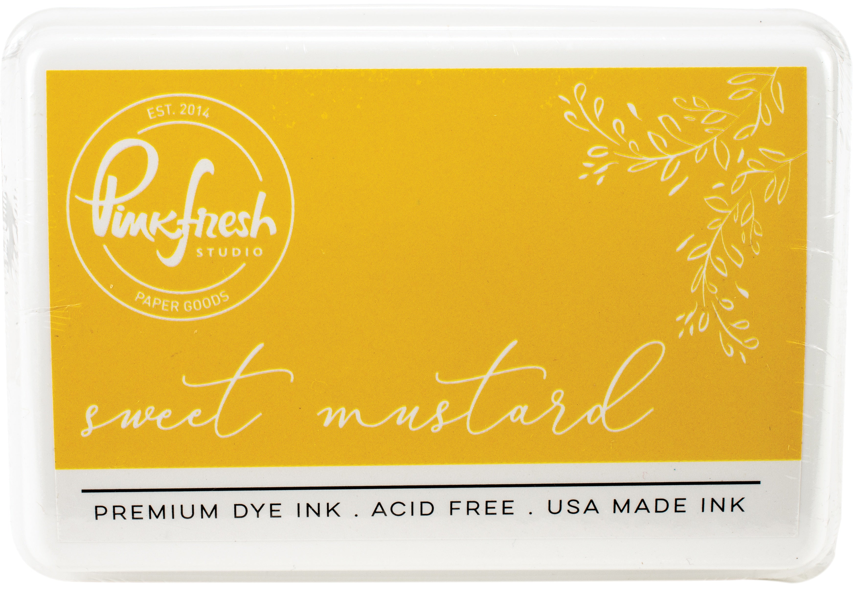 Pinkfresh Studio Premium Dye Ink Pad Sweet Mustard