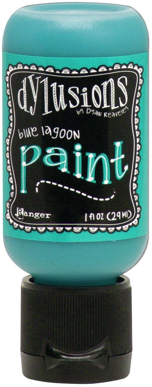 Dylusions Acrylic Paint 1oz Blue Lagoon
