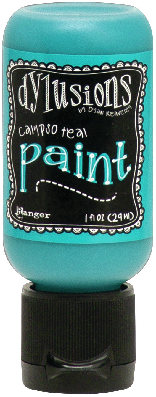 Dylusions Acrylic Paint 1oz Calypso Teal