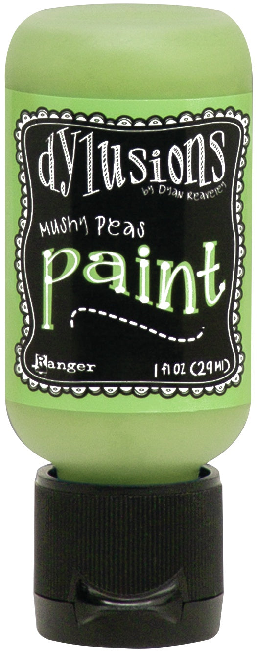 Dylusions Acrylic Paint 1oz Mushy Peas