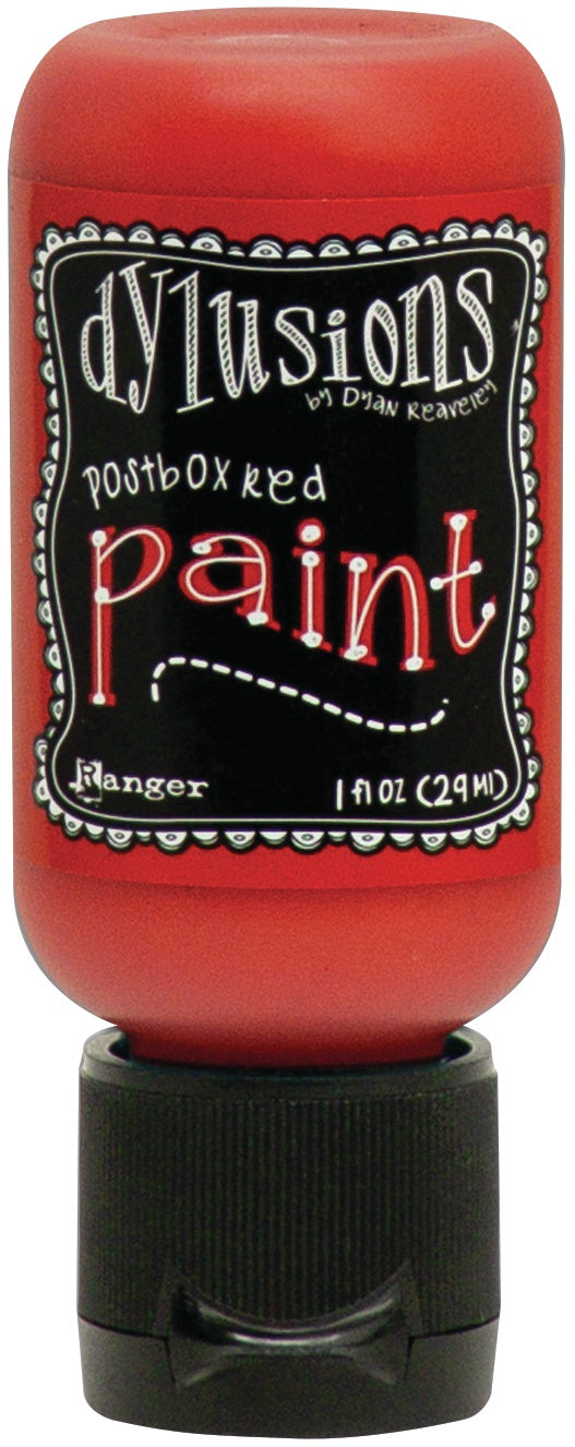 Dylusions Acrylic Paint 1oz Postbox Red