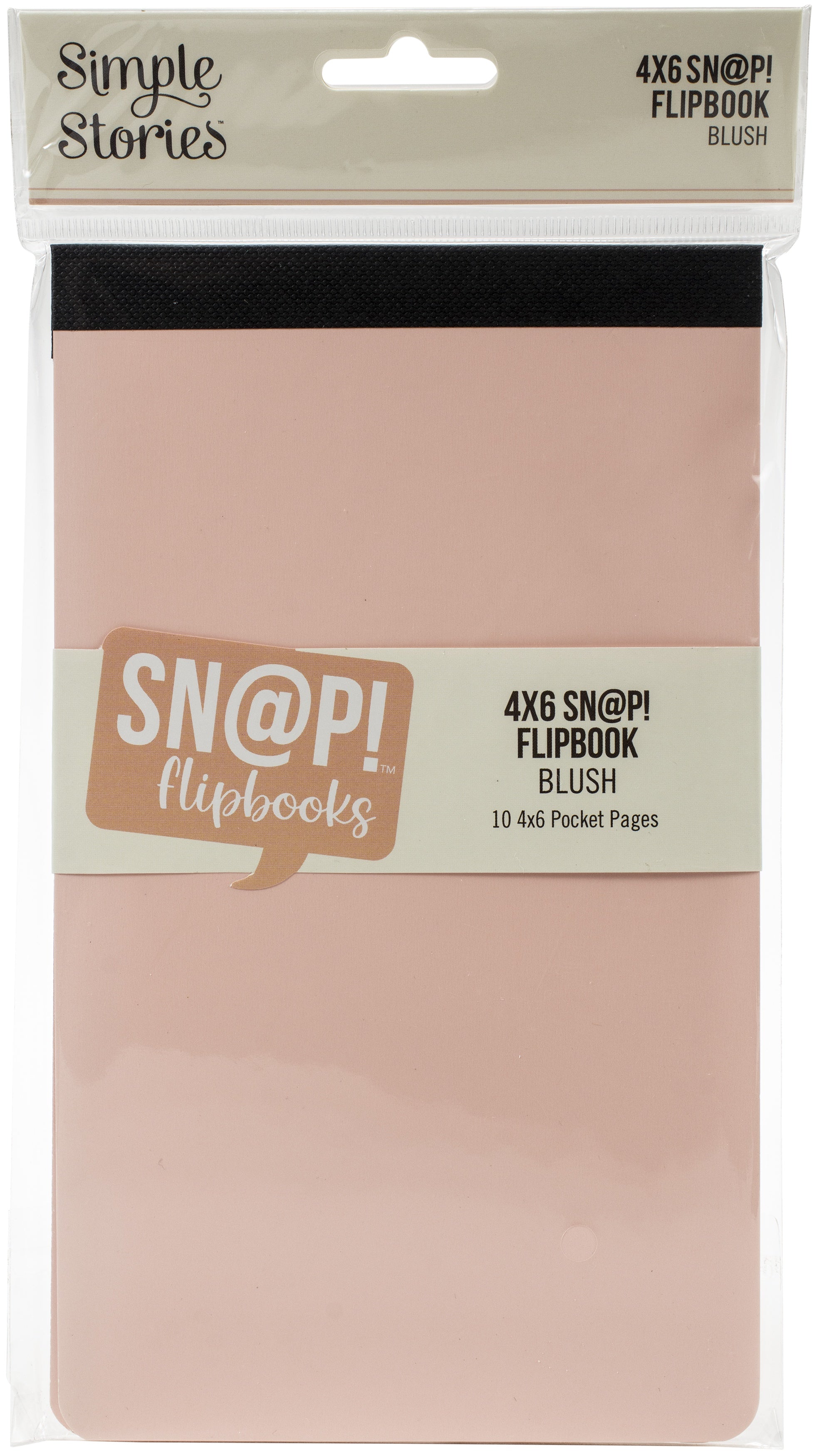 Simple Stories Sn@p! Flipbook 4"X6" Blush