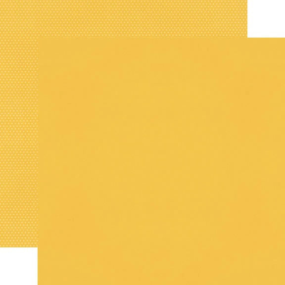 Simple Stories Color Vibe Double-Sided Cardstock 12"X12" Dandelion Bold