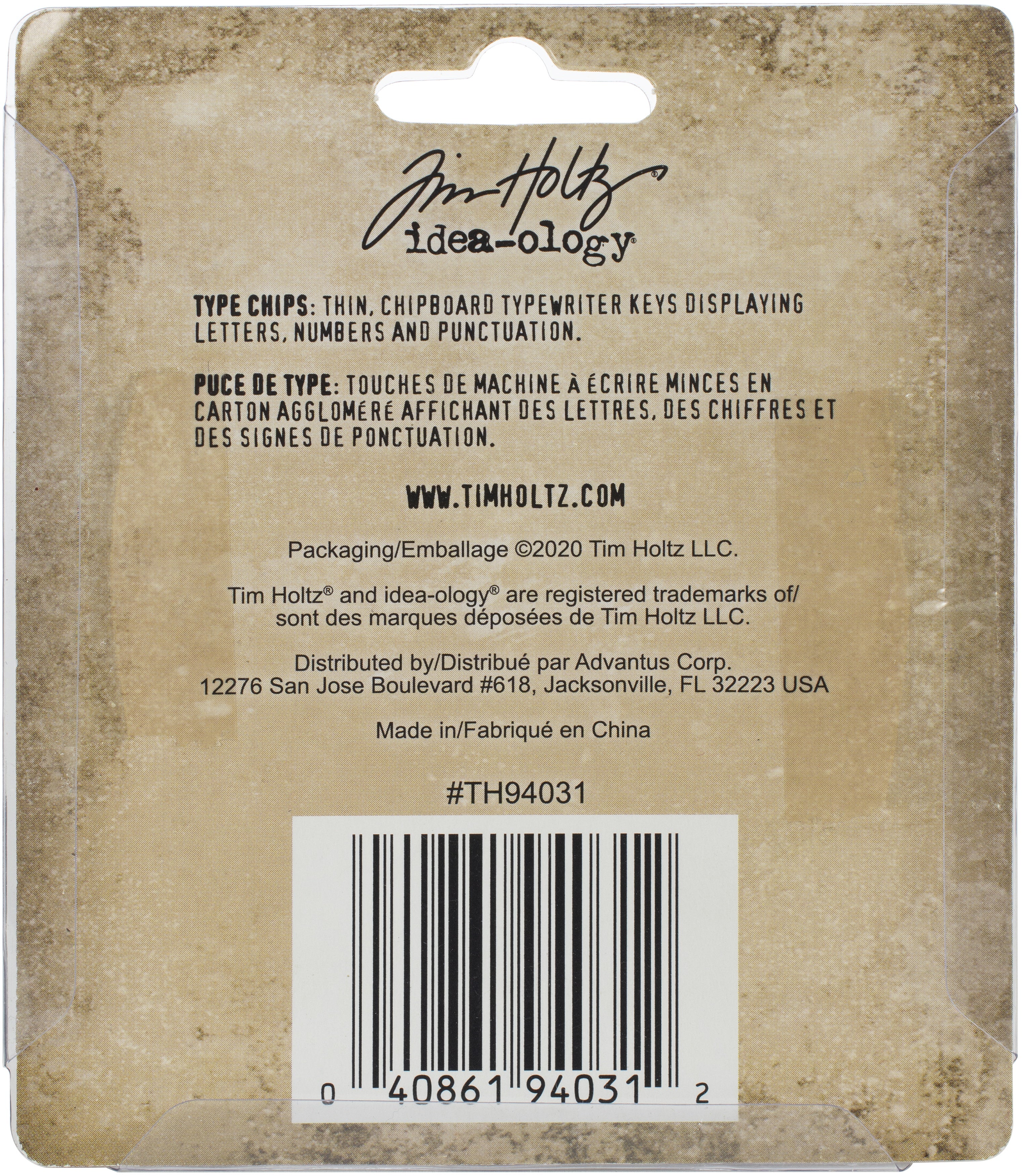 Idea-Ology Type Chips 42/Pkg  