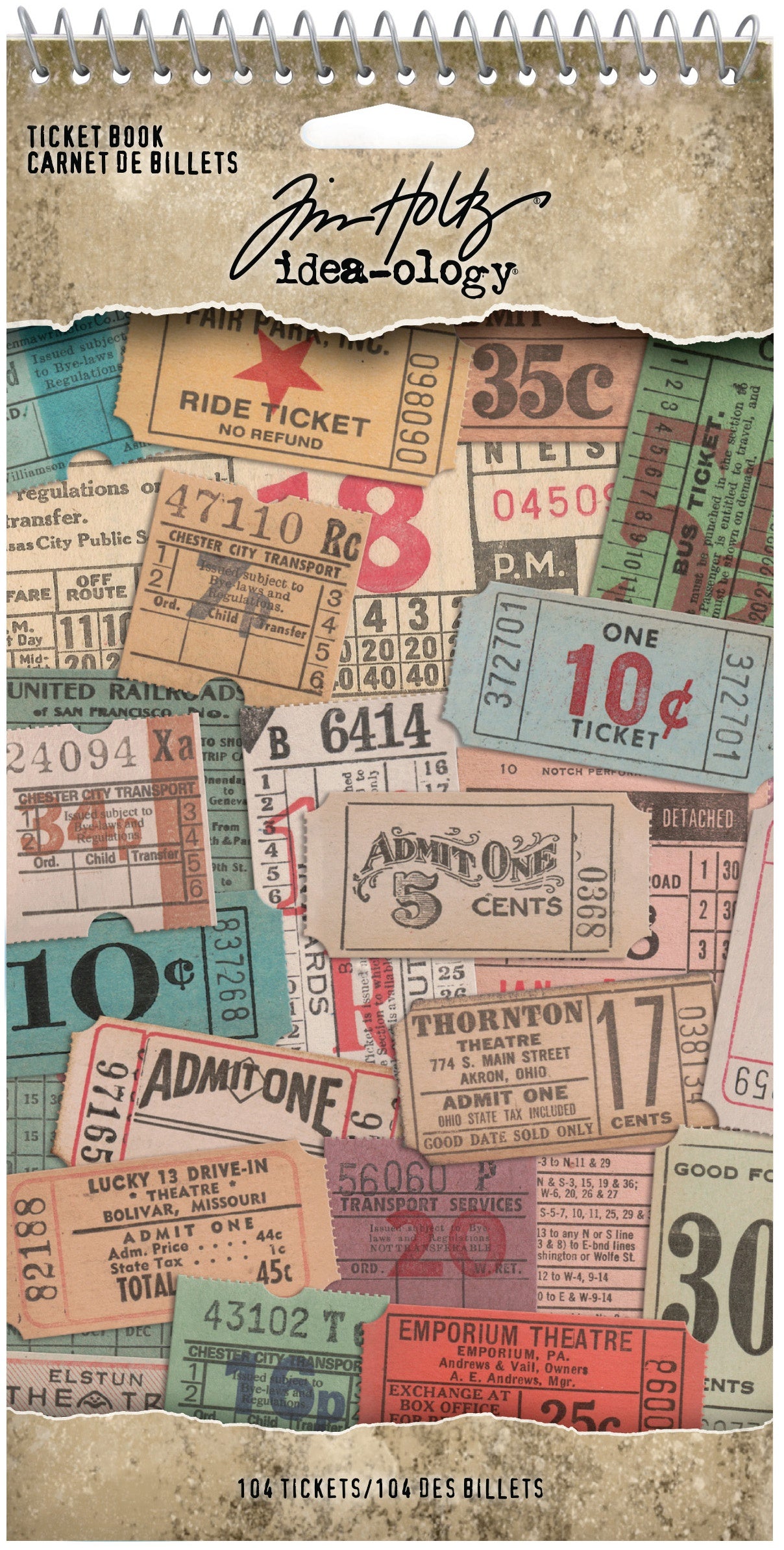 Idea-Ology Stickers 335/Pkg Ticket Book
