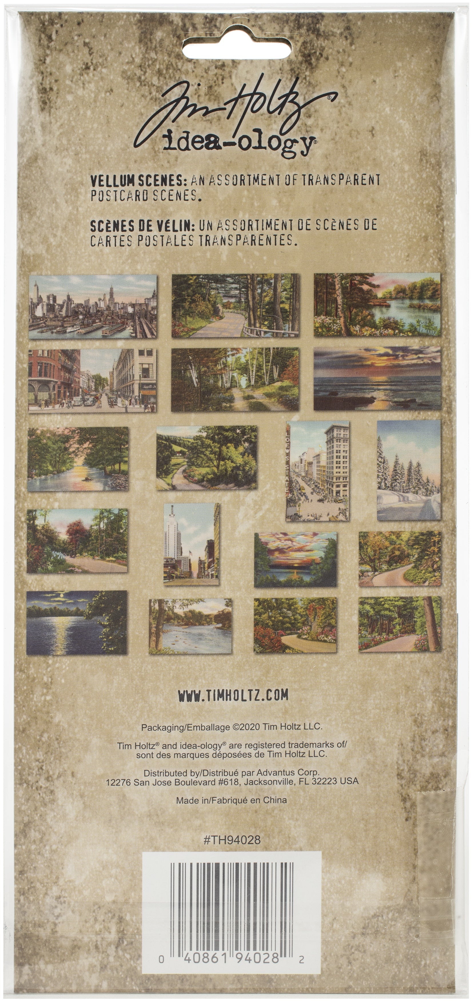 Idea-Ology Vellum Scenes 18/Pkg  