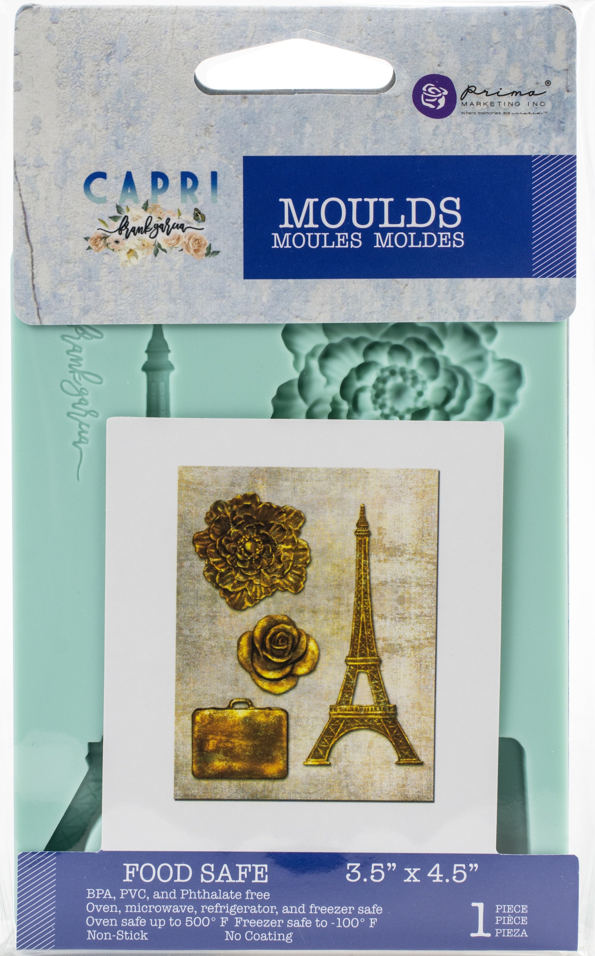 Prima Marketing Decor Mould 3.5"X4.5"X8mm Capri