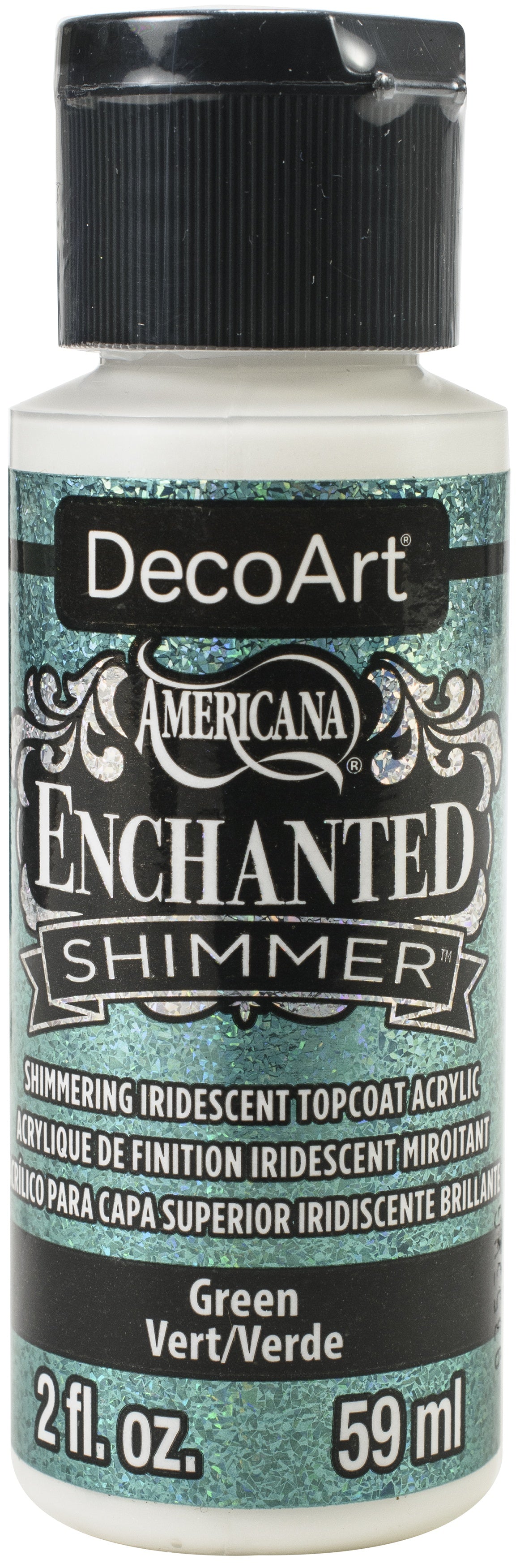 Americana Enchanted Shimmer Paint 2oz-Green