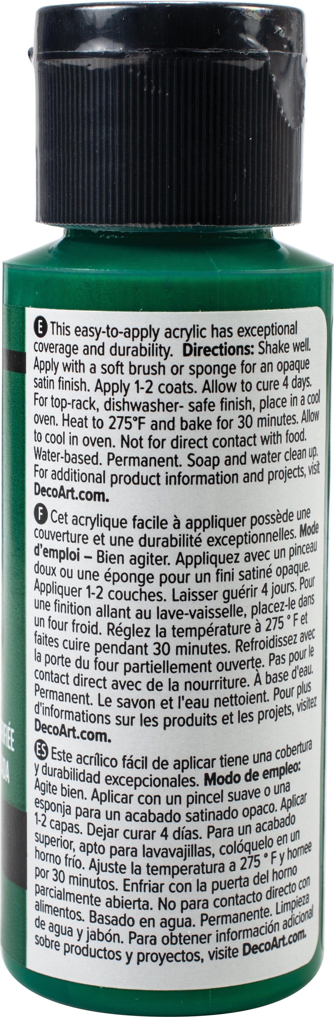 DecoArt Glass Paint 2oz-Green