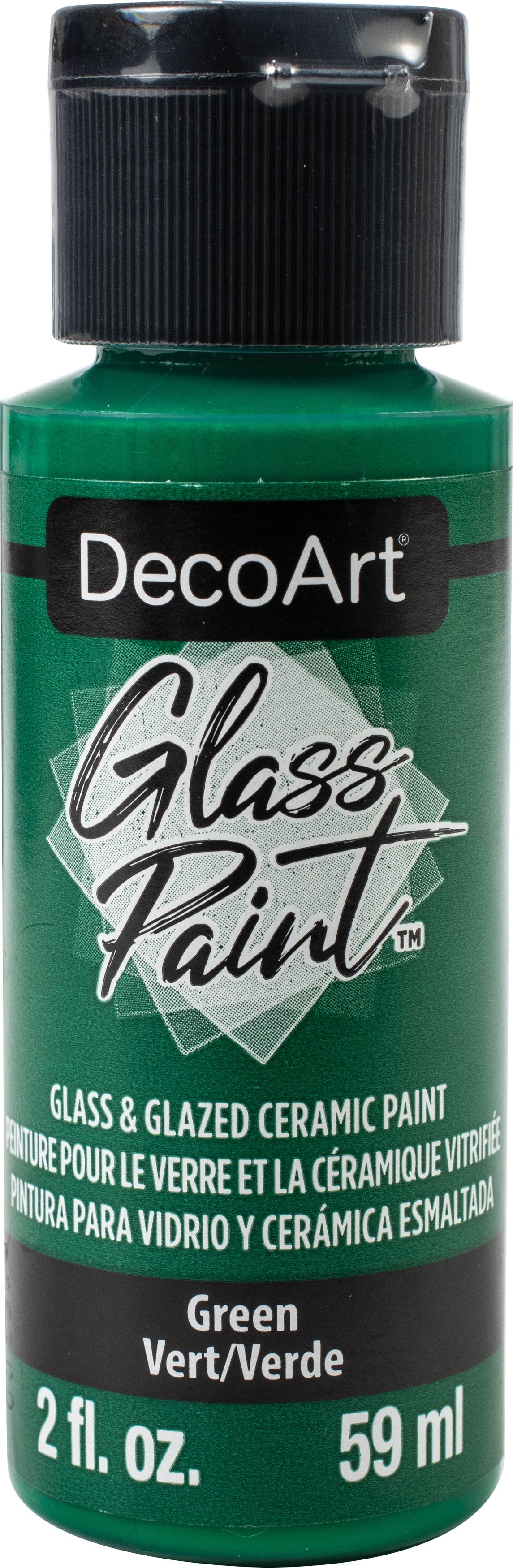 DecoArt Glass Paint 2oz-Green