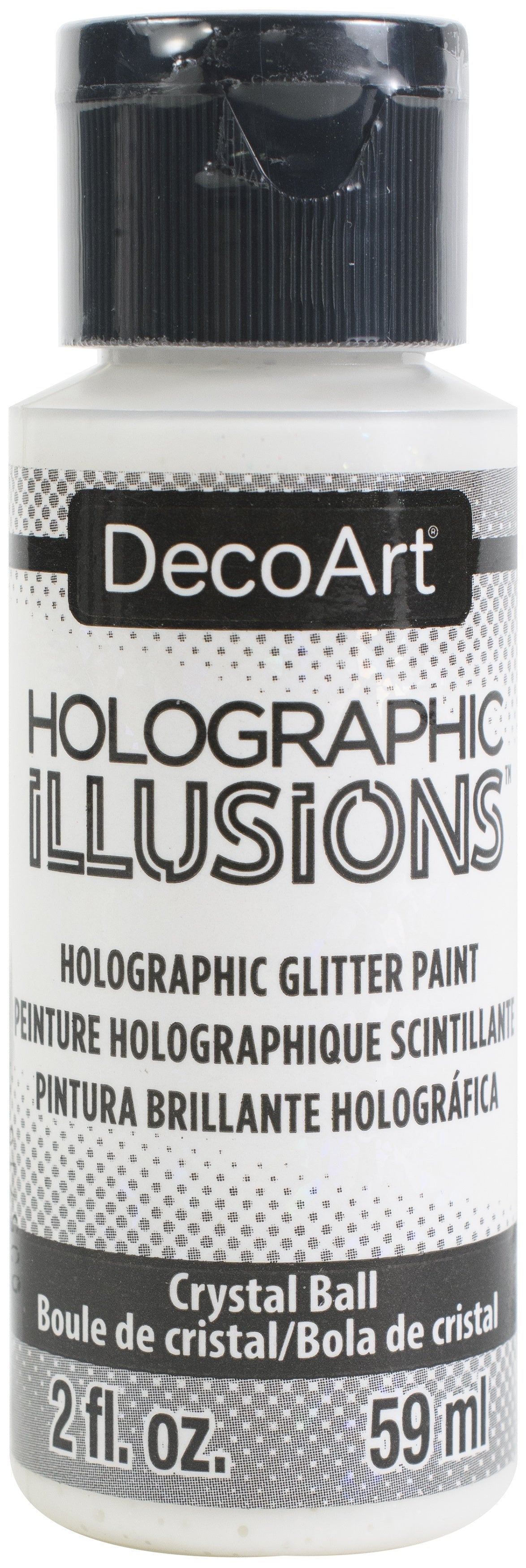 DecoArt Holographic Illusions Paint 2oz-Crystal Ball