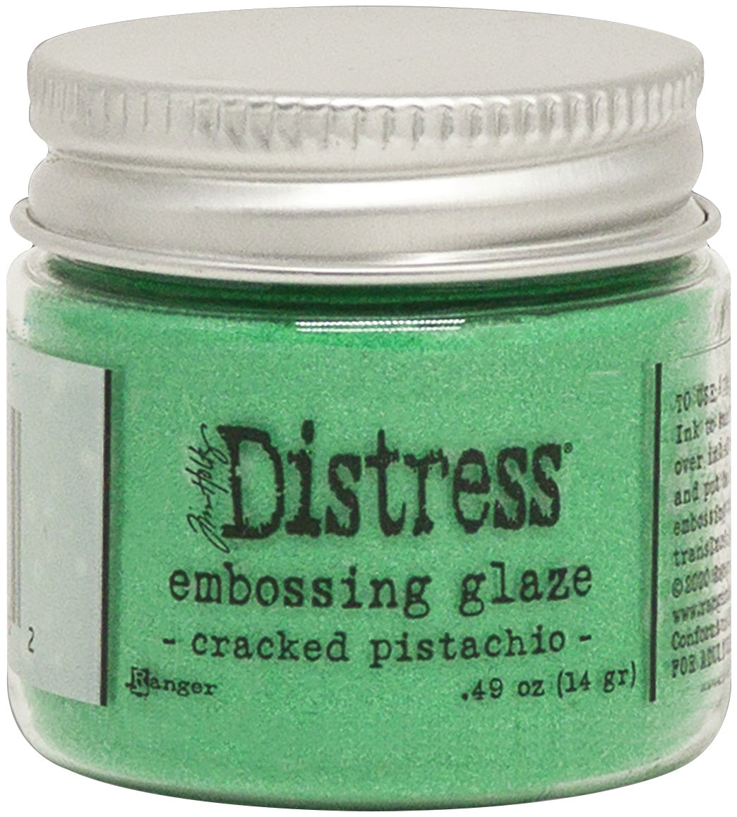 Tim Holtz Distress Embossing Glaze  Cracked Pistachio