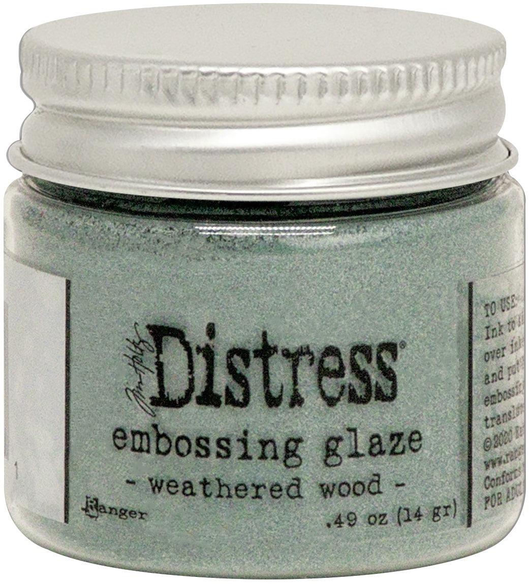 Tim Holtz Distress Embossing Glaze  Weathered Wood