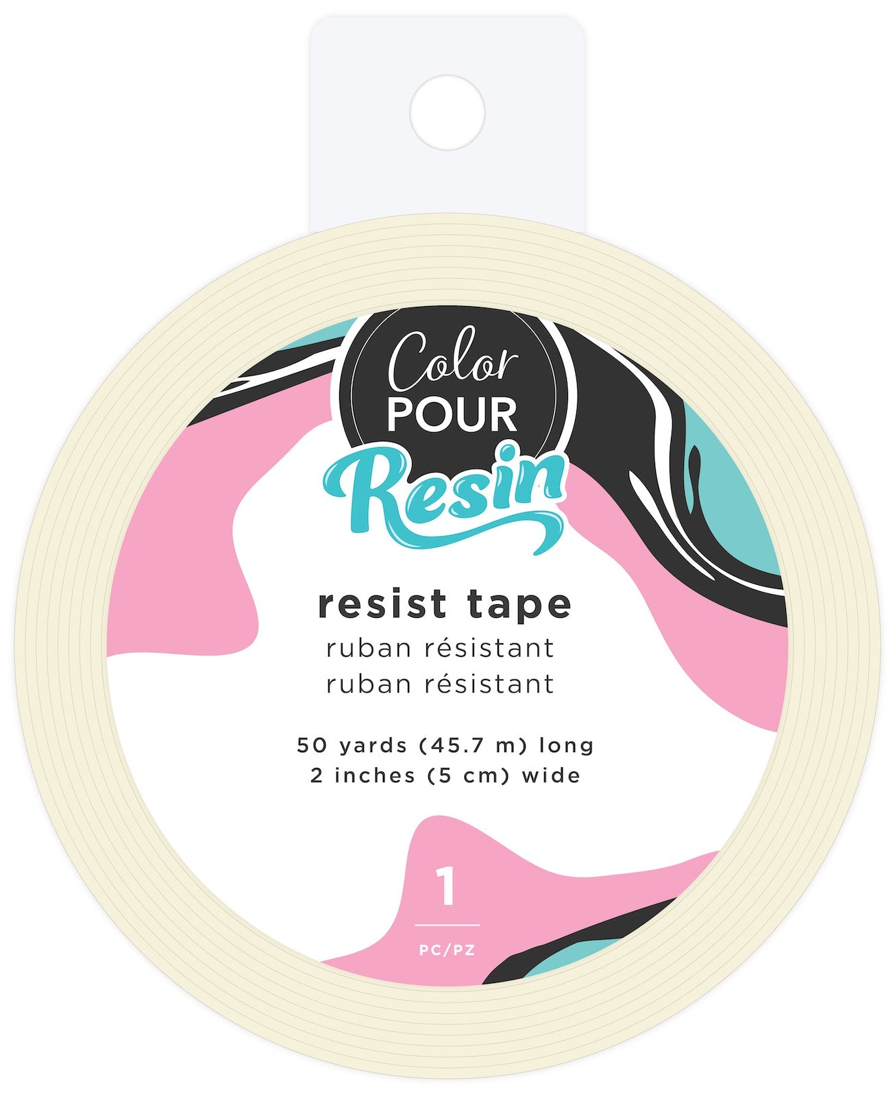 American Crafts Color Pour Resin Resist Tape 50yd  
