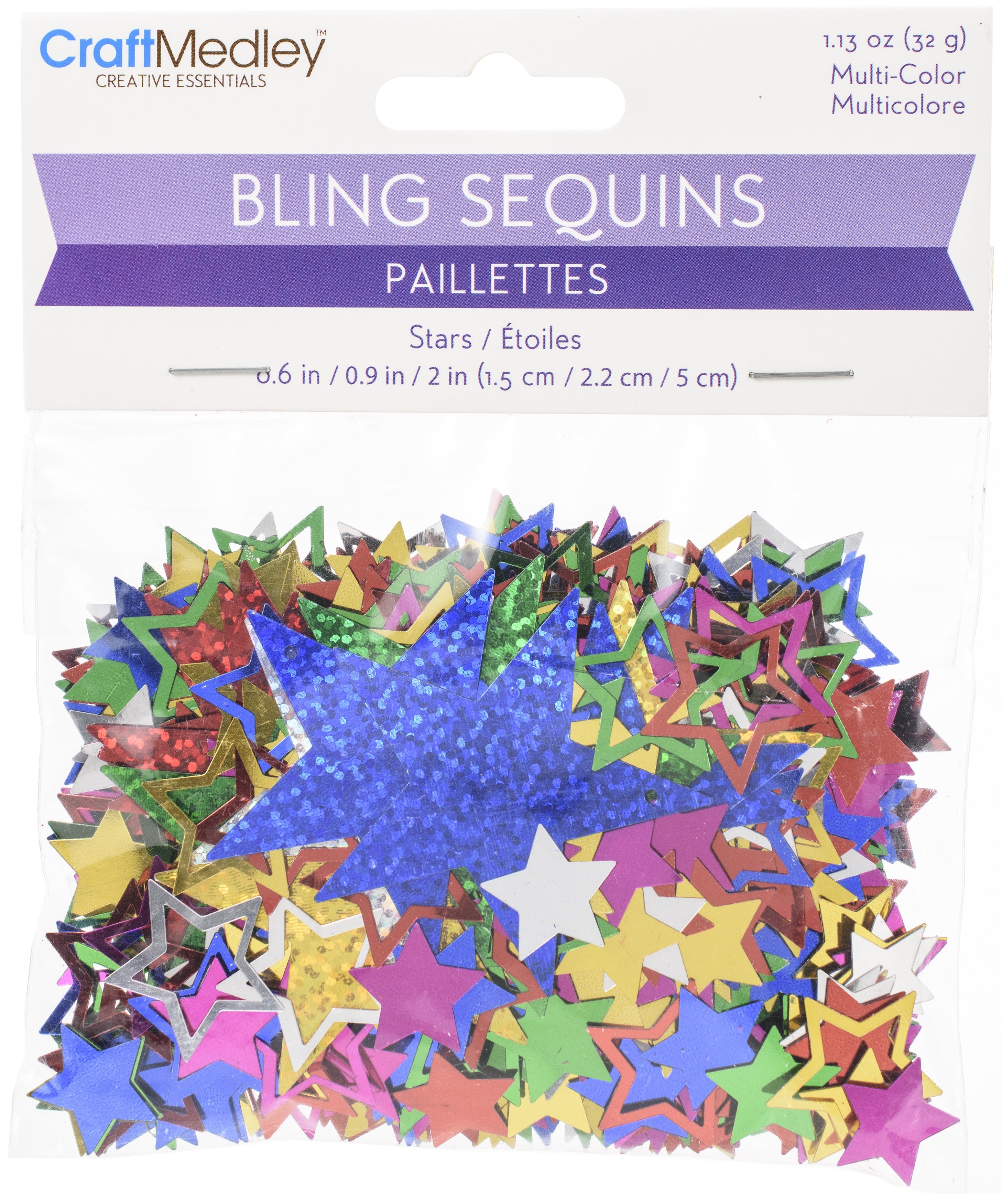 Bling Sequins Multi-Packs 32g Stars 