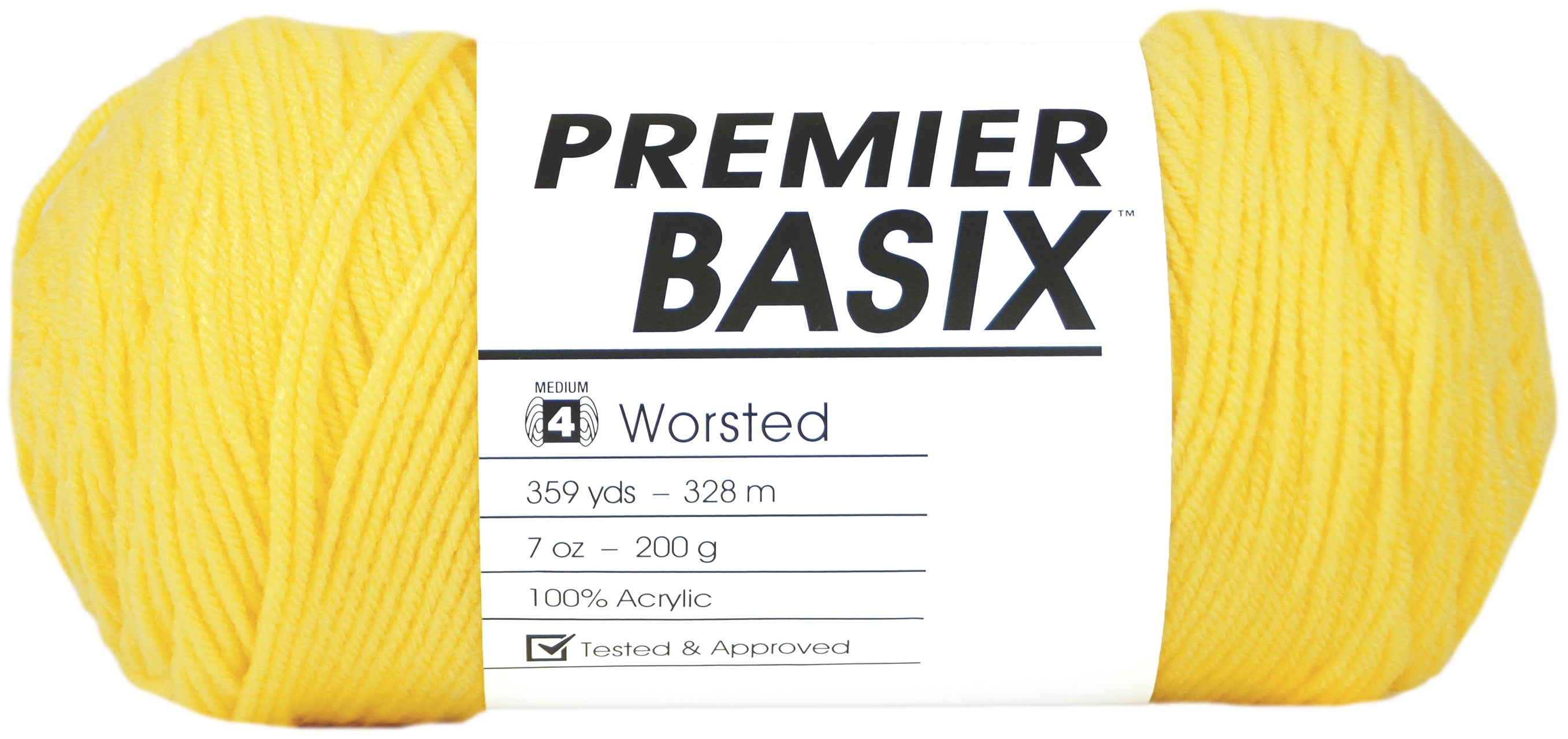 Premier Yarns Basix Yarn Lemon