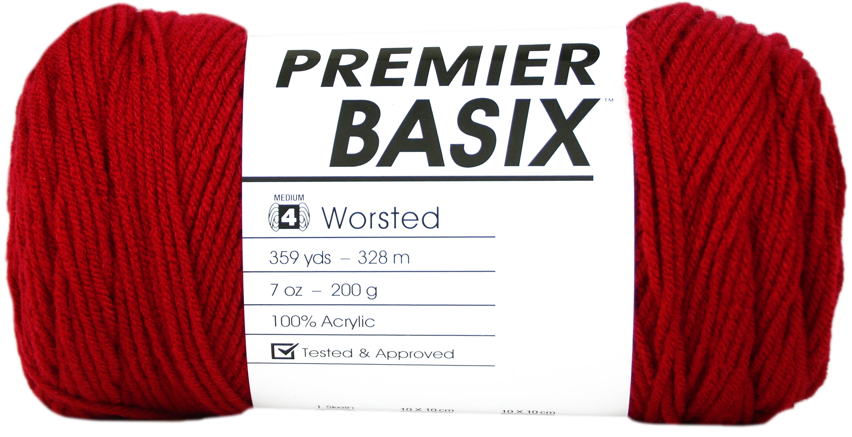 Premier Yarns Basix Yarn Red