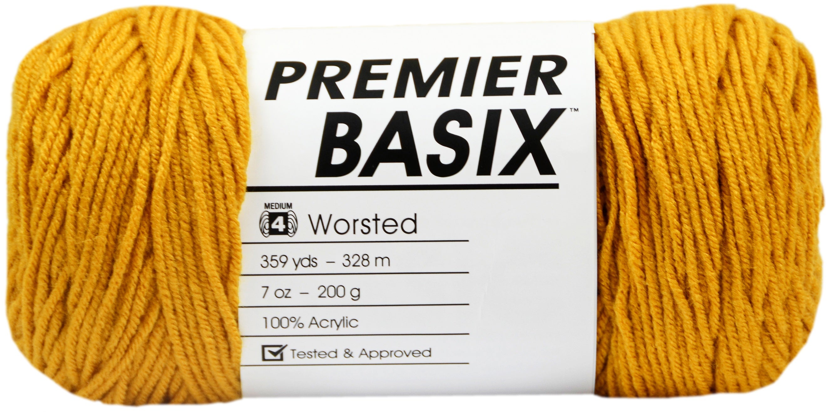 Premier Yarns Basix Yarn Mustard