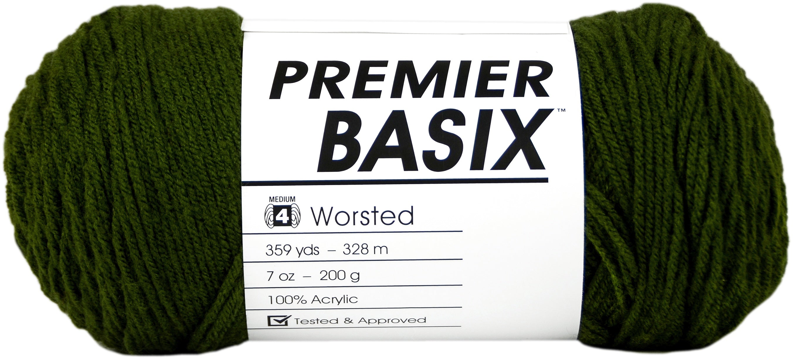 Premier Yarns Basix Yarn Forest Green