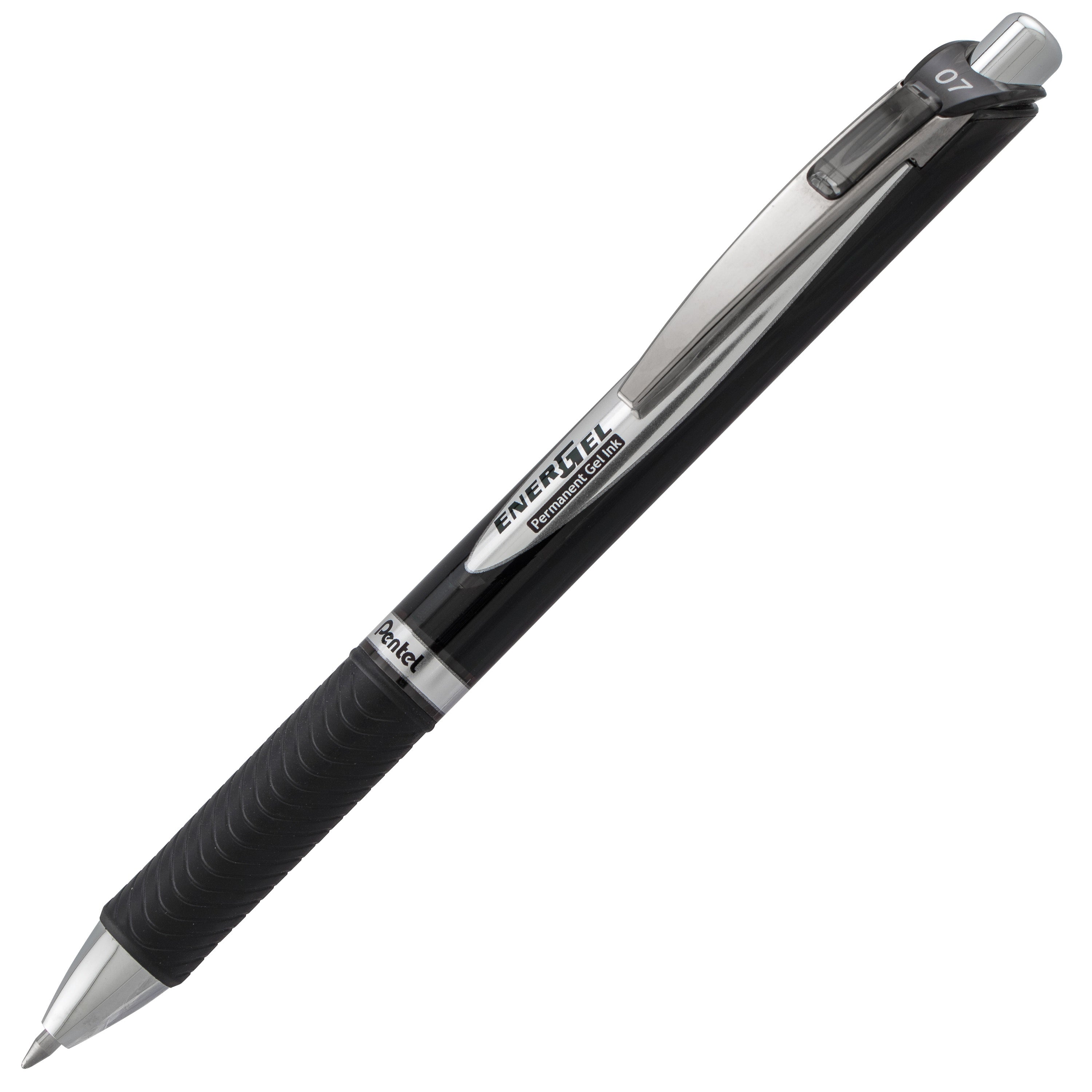 Pentel EnerGel PRO Permenant Gel Pen .7mm 2/Pkg Black