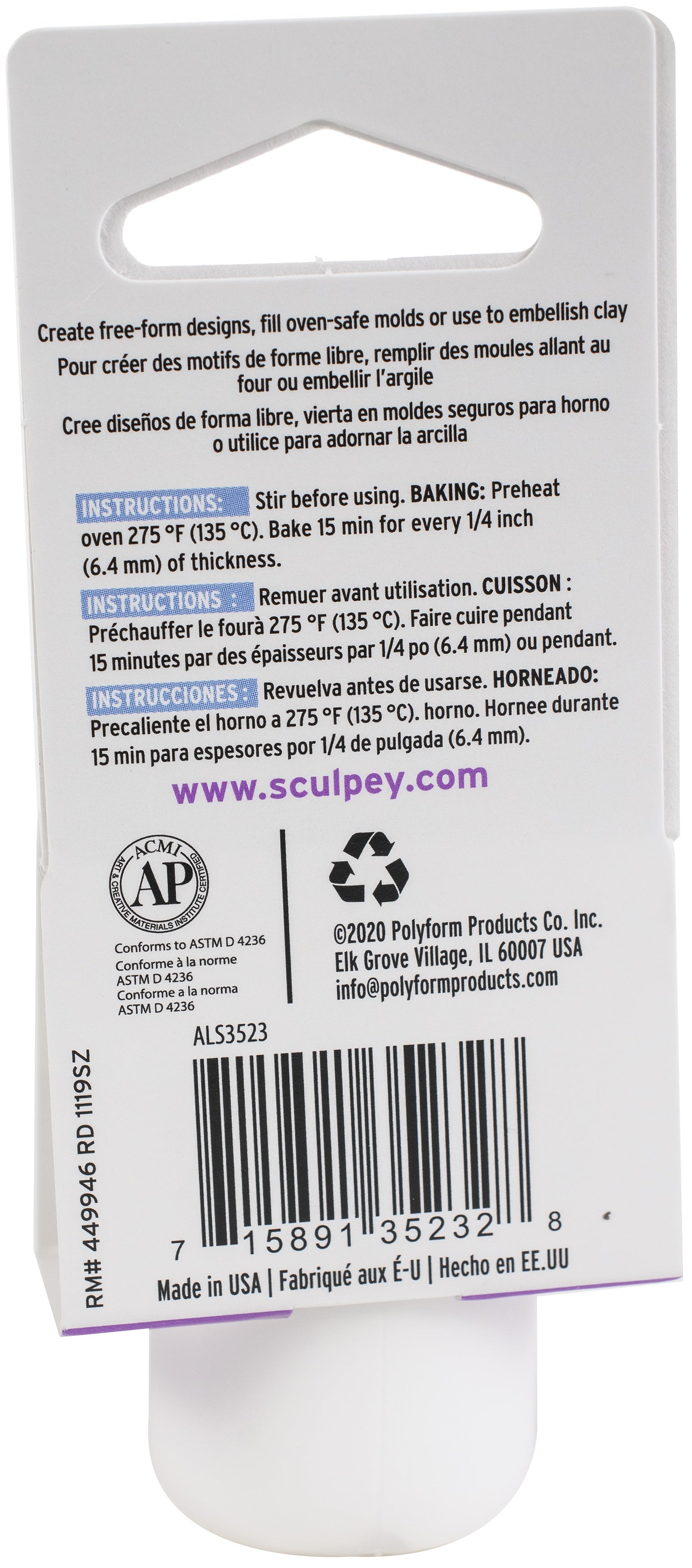 Liquid Sculpey 1oz White
