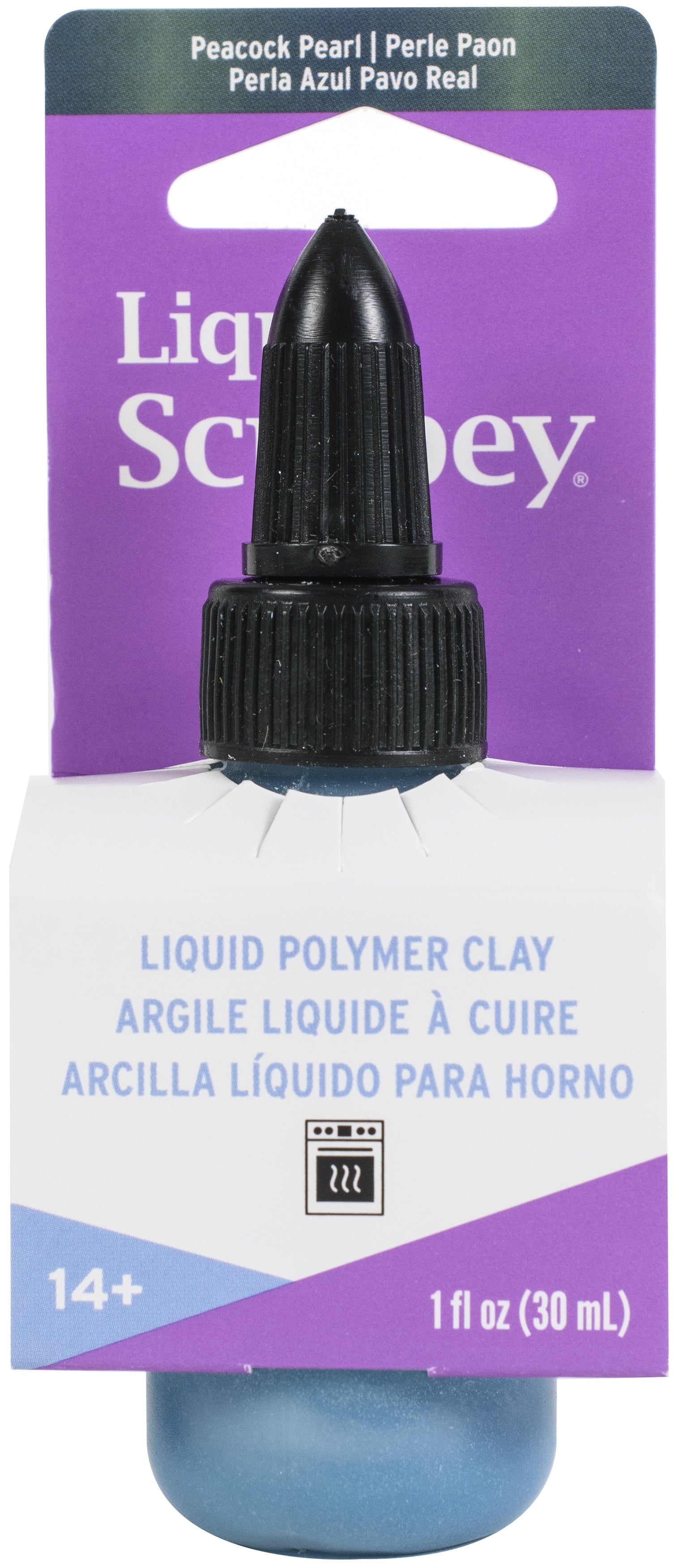 Liquid Sculpey 1oz Peacock Pearl