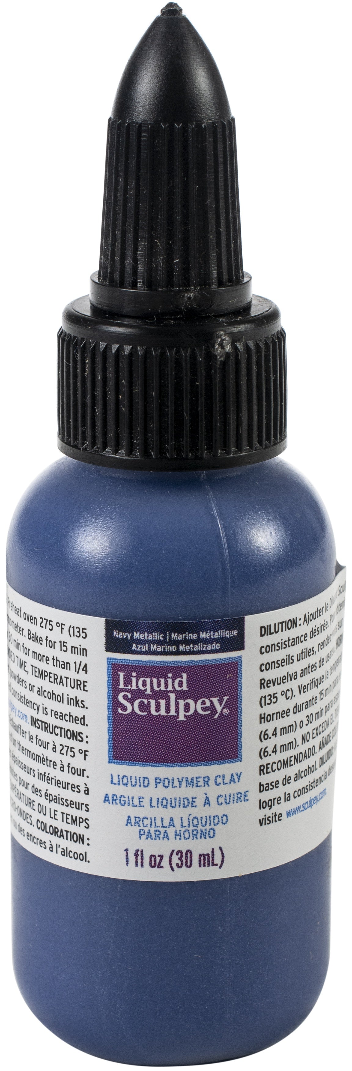 Liquid Sculpey 1oz Navy Metallic