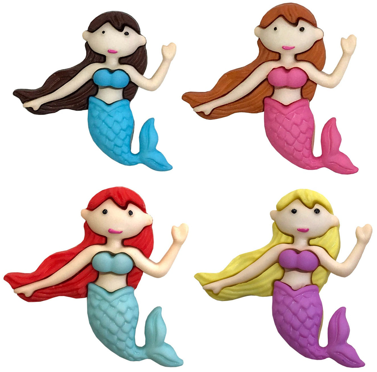 Buttons Galore Button Theme Pack Mystic Mermaids