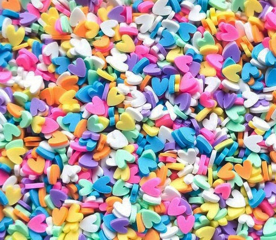 Buttons Galore Sprinkletz Embellishments 12g Deco Hearts