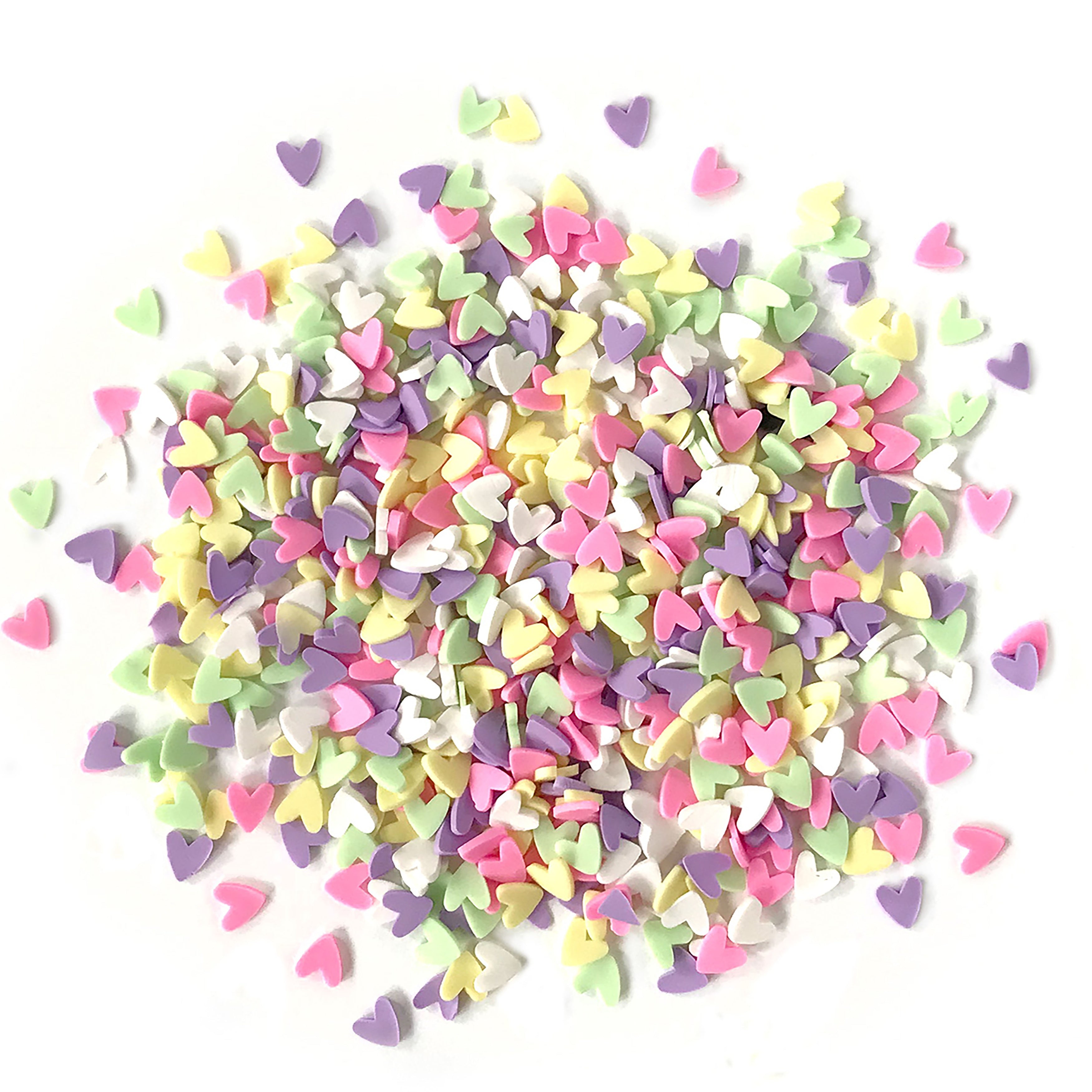 Buttons Galore Sprinkletz Embellishments 12g Deco Hearts