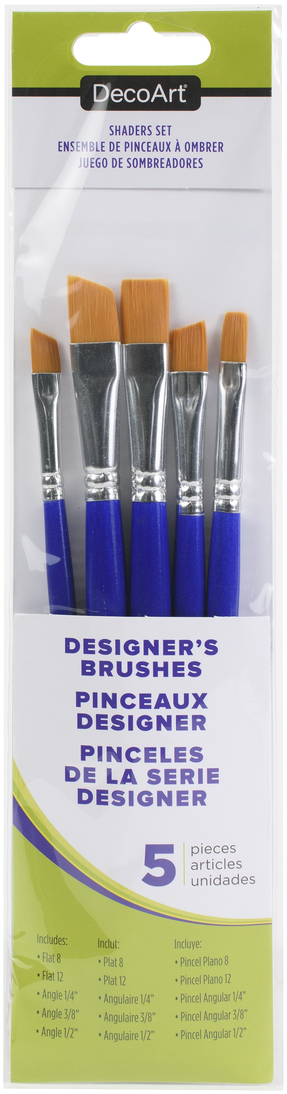 DecoArt Designer Series Brushes-Shaders Set